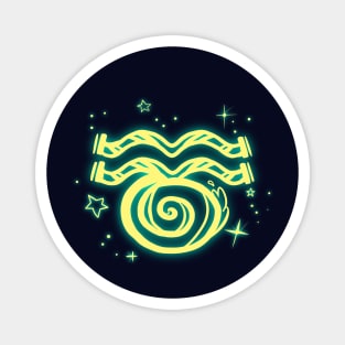 Aquarius zodiac Magnet